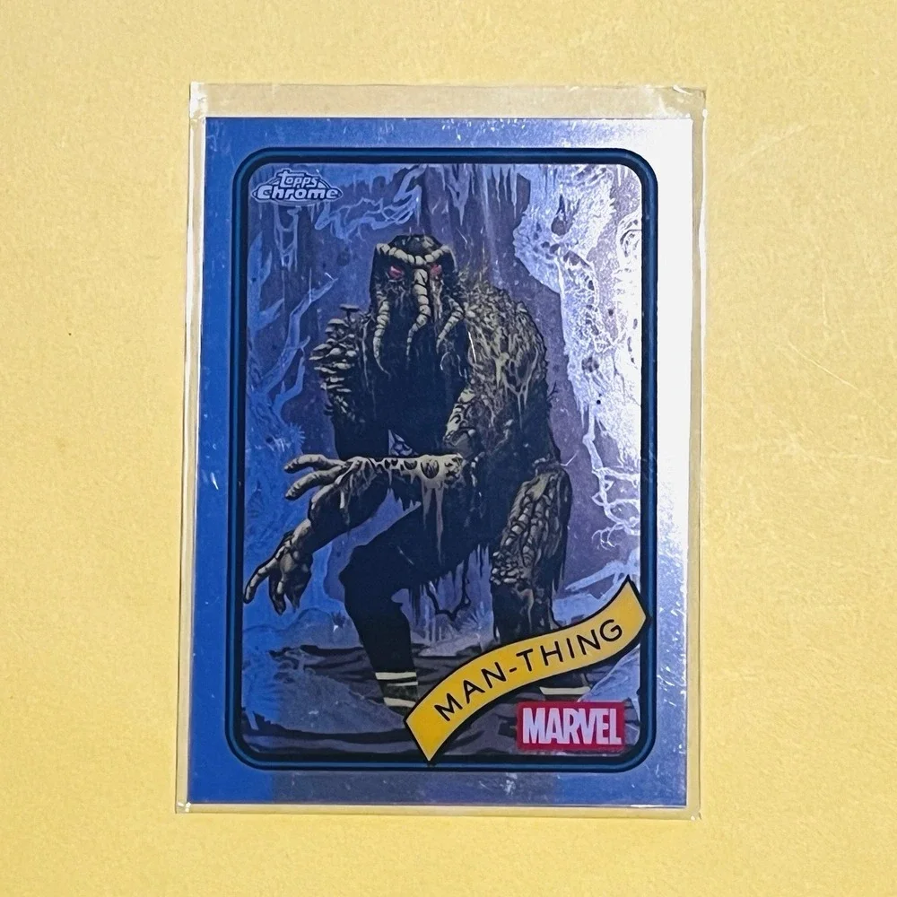 2025 Topps‎ Chrome Marvel Man-Thing #31 Base Card